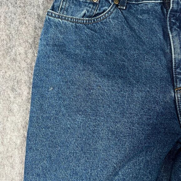 Wrangler Women's Fleece Lined Jeans Size 16P Blue Denim 100%‎ Cotton - Picture 6 of 10